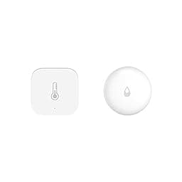 Aqara Temperature and Humidity Sensor Plus Aqara Water Leak Sensor photo