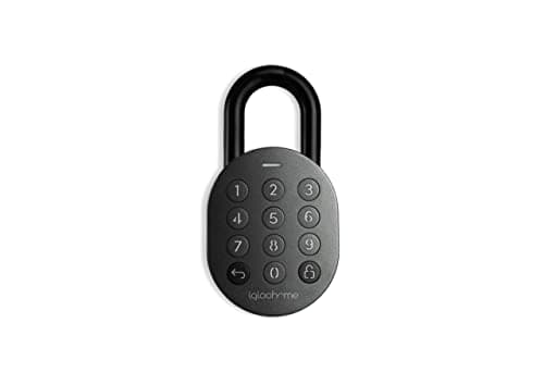 Igloohome Smart Padlock with Silicone Cover Kit main view