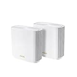 ASUS ZenWiFi Whole-Home Tri-Band Mesh WiFi 6E System (ET8 2PK) thumbnail 1