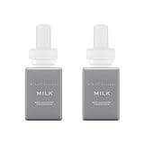 Pura and K Hall Designs - Home Fragrance Scent for Air Diffusers - Aromatherapy Scents for Bedrooms & Living Rooms Scents for Smart Home Diffusers - 2 Pack - Milk thumbnail 1
