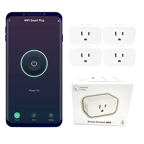 Smarter Living - WiFi Smart Plug (4-Pack) main view