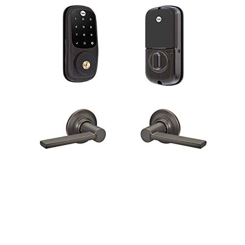 Yale Assure Lock Z-Wave Touchscreen with Valdosta Lever main view