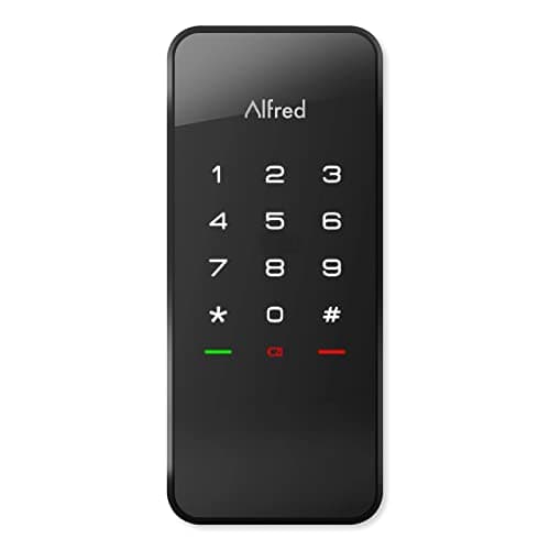 Alfred Touchscreen Keypad Pin + Bluetooth + Z-Wave (DB1-C-BL) Smart Door Lock main view