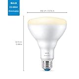 WiZ 65W BR30 Soft White LED Smart Bulb - Pack of 1 thumbnail 5