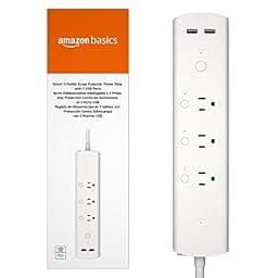 Amazon Basics Rectangle Smart Plug Power Strip photo