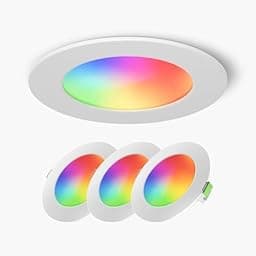Nanoleaf Essentials Matter Ultra Slim 4" Smart Recessed Downlight (4PK) photo