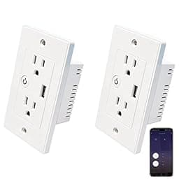 Jinvoo Smart WiFi Outlet Socket with USB 2 AC Individual Control photo