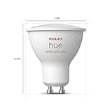 Philips Hue Smart 50W GU10 LED Bulb thumbnail 4