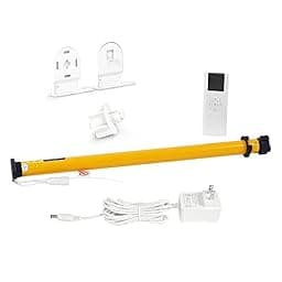 AM25 RF Solar Powered Rechargeable Battery Motor Kit Wireless Battery Operated DIY Motorized Blinds/Shades photo