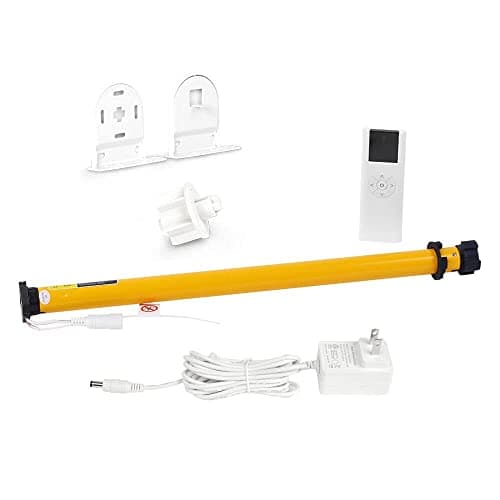 AM25 RF Solar Powered Rechargeable Battery Motor Kit Wireless Battery Operated DIY Motorized Blinds/Shades main view