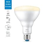 WiZ 65W BR30 Soft White LED Smart Bulb - Pack of 1 thumbnail 4
