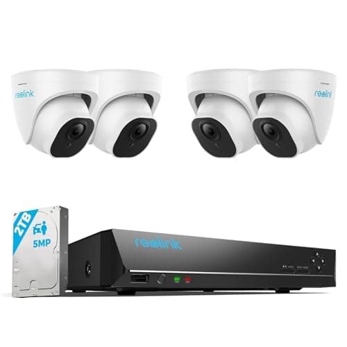 REOLINK Smart 5MP 8CH Home Security Camera System main view