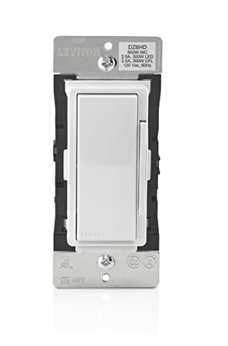 Leviton DZ6HD-1BZ Decora Smart 600W Dimmer main view