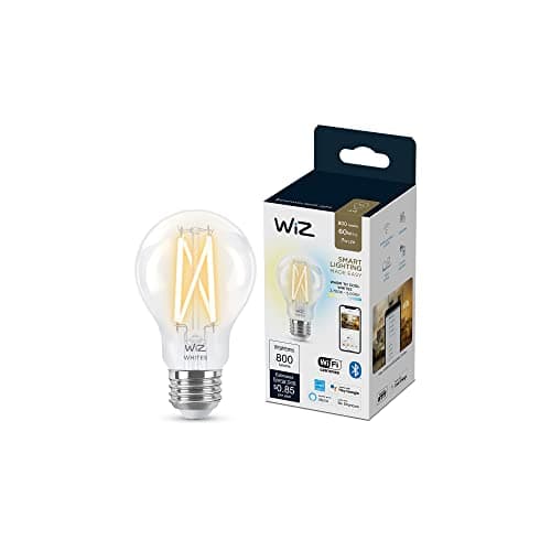 WiZ Clear 60W A19 Tunable White Filament LED Smart Bulb main view
