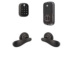 Yale Security B-YRD256-ZW-NV-0BP Yale Assure Lock SL with Z-Wave with Navis Paddle photo