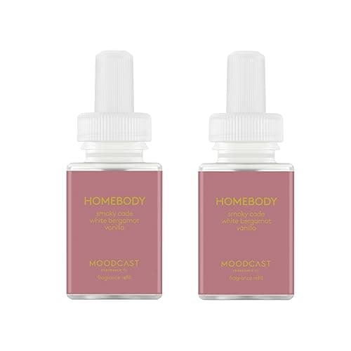 Pura and Moodcast - Fragrance for Smart Home Air Diffusers - Room Freshener - Aromatherapy Scents for Bedrooms & Living Rooms - Odor Eliminator - 2 Pack - Homebody main view