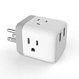 Multi Plug Outlet Extender with USB Ports thumbnail 1