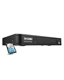 ZOSI H.265+ 5MP 3K Lite 8 Channel CCTV DVR Recorder photo