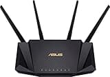ASUS RT-AX58U Dual Band WIFI Router (RT-AX3000) (Renewed) thumbnail 1