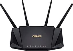 ASUS RT-AX58U Dual Band WIFI Router (RT-AX3000) (Renewed) photo