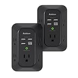 2 Pack USB Wall Charger Surge Protector thumbnail 1