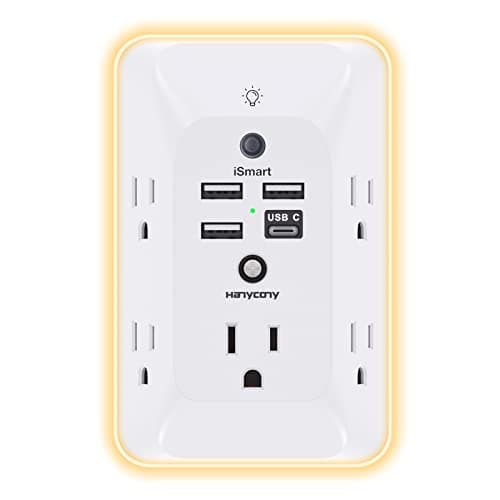 Outlet Extender with Night Light main view