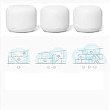 Google Nest WiFi Router 3 Pack ( One Router & Two extenders) 2ndGEneration 4x4 AC2200 Mesh Wi-Fi Routers with 6600 Sq Ft Coverage (Renewed) thumbnail 2