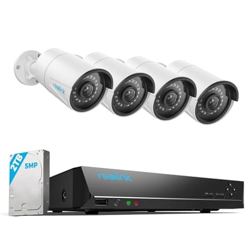 REOLINK 8CH 5MP Home Security Camera System main view