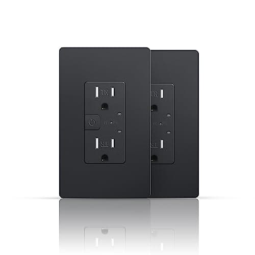 TOPELER 2Pack Smart Power Wall Outlet main view