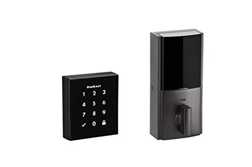 Kwikset 99540-002 Obsidian Keyless Entry Z-Wave Plus Electronic Touchscreen Deadbolt main view