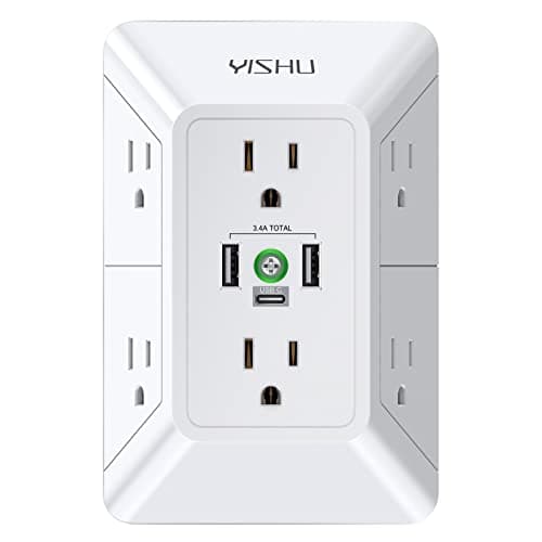 Multi Plug Outlet Surge Protector main view