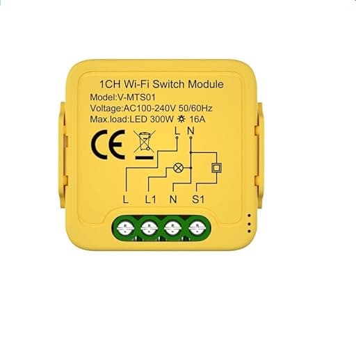 Athom Matter Mini DIY WiFi Relay Switch 1-Gang main view