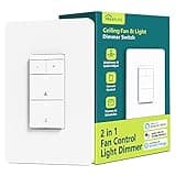 TREATLIFE Smart Ceiling Fan Control and Dimmer Light Switch thumbnail 1
