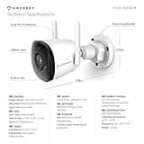 Amcrest 1080P WiFi Camera Outdoor thumbnail 3
