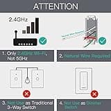 MoesGo WiFi Wall Push Button Smart Light Switch thumbnail 2
