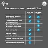 GE CYNC Smart LED Light Bulbs thumbnail 5