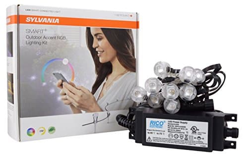 SYLVANIA Smart LED ZigBee RGBW Full Color Outdoor Accent Light Starter Kit main view
