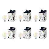 WiZ Clear 60W G25 Tunable White Filament LED Smart Bulb - Pack of 6 thumbnail 1