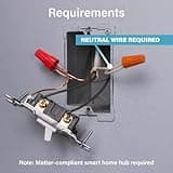 Legrand-Pass & Seymour WWMRR15WH Matter Smart Receptacle thumbnail 4