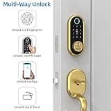 SMONET Bluetooth Keyless Entry Keypad Smart Deadbolt thumbnail 5
