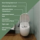 Inus N32 Electric Heated Bidet Toilet Seat thumbnail 2