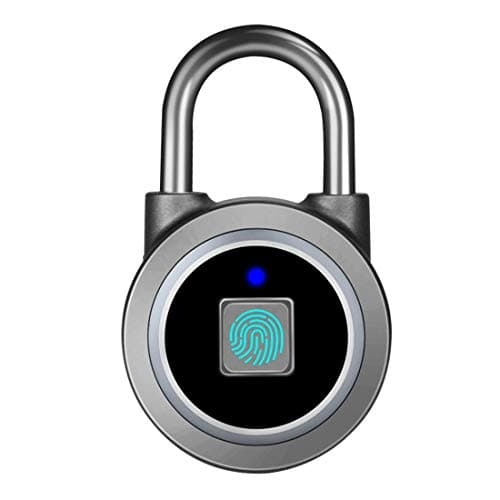 Fingerprint Padlock main view