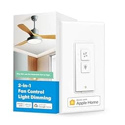 meross Smart Ceiling Fan Control and Dimmer Light Switch photo