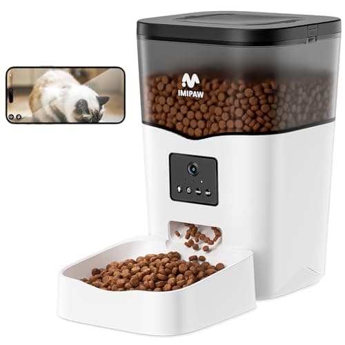 IMIPAW Automatic Cat Feeder with Camera main view