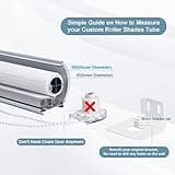 Rollerhouse 12V DIY Electric Roller Blinds/Shades Remote Tubular Motor thumbnail 2