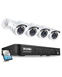ZOSI H.265+1080p Home Security Camera System photo