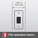 Kwikset Pismo Interior Passage Door Knob thumbnail 5