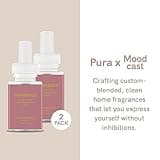 Pura and Moodcast - Fragrance for Smart Home Air Diffusers - Room Freshener - Aromatherapy Scents for Bedrooms & Living Rooms - Odor Eliminator - 2 Pack - Homebody thumbnail 2