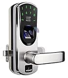 WeJupit V8 Fingerprint Keyless Entry Smart Door Lock thumbnail 1