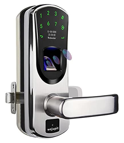 WeJupit V8 Fingerprint Keyless Entry Smart Door Lock main view